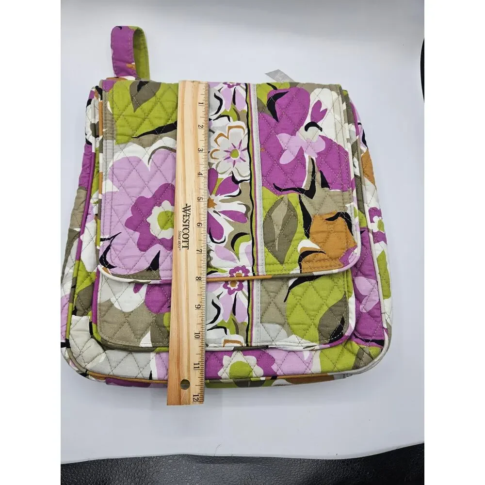 Vera‎ Bradley Portobello Road Crossbody Retired Pattern Purple Green Floral